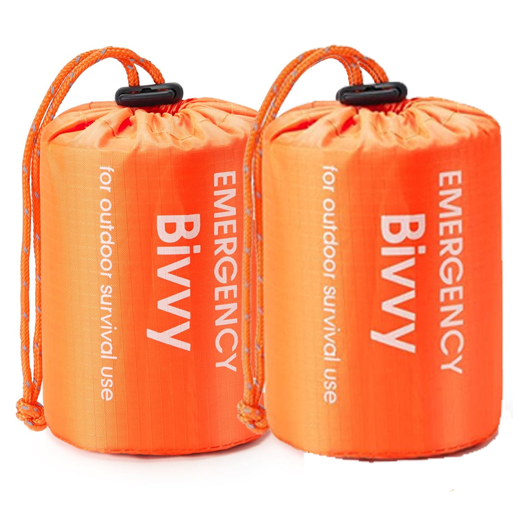 Hiking Backpack Waterproof - Emergency Sleeping Bag Survival Blanket Thermal