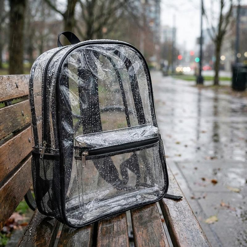 Transparent PVC Outdoor Sports - огляд і ціна Canvas Backpack Casual