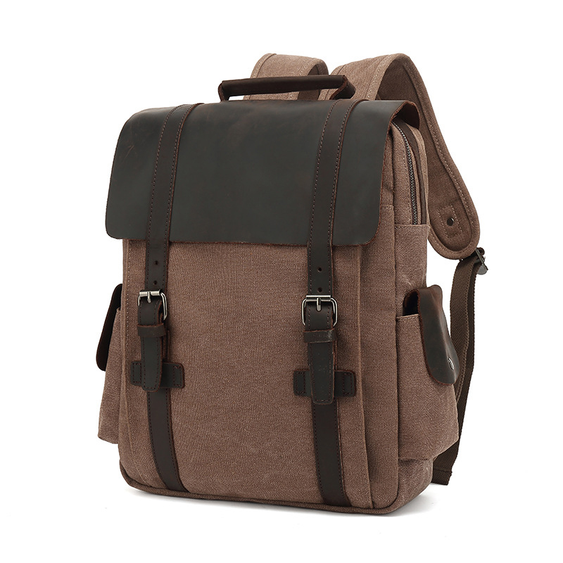 New Fashion Backpack Leather C - огляд і ціна Rucksack Military Style