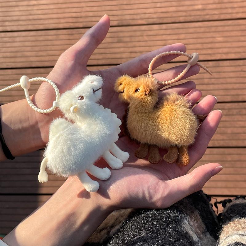 1PCS Mini Camel Plush Keychain - огляд і ціна Mini Backpack Purse