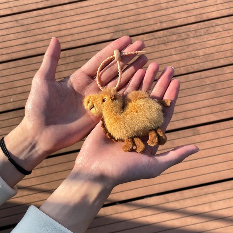 1PCS Mini Camel Plush Keychain - огляд і ціна Mini Backpack Purse