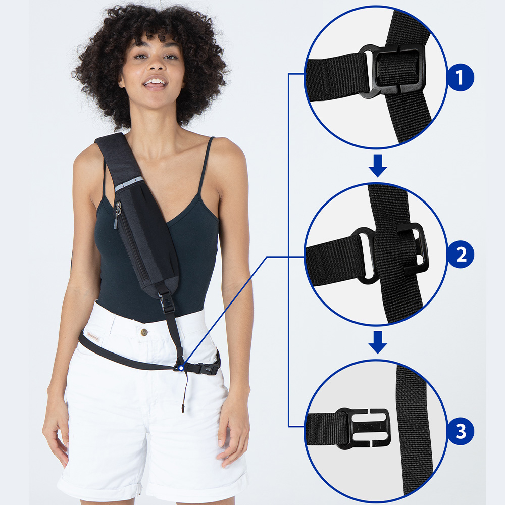 WATERFLY Crossbody Sling Bag C - огляд і ціна Sling Backpack Shoulder