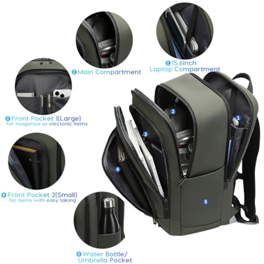 28L Lightweight Hiking Backpac - огляд і ціна Laptop Backpack 15.6