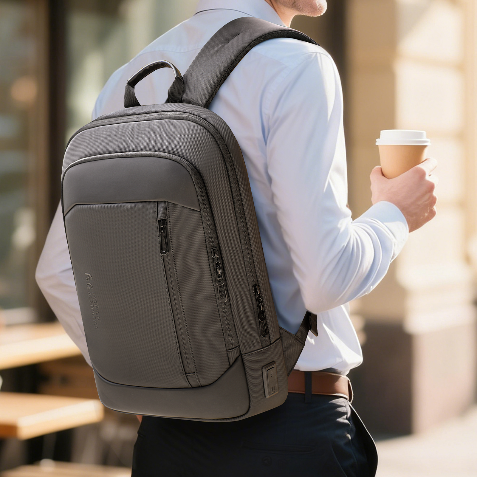 HK Lightweight Men's Business  - огляд і ціна Laptop Backpack 15.6
