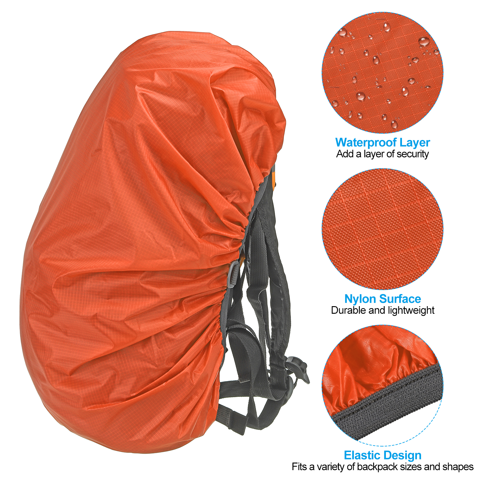Waterproof Backpack Rain Cover - огляд і ціна Rain Cover Backpack