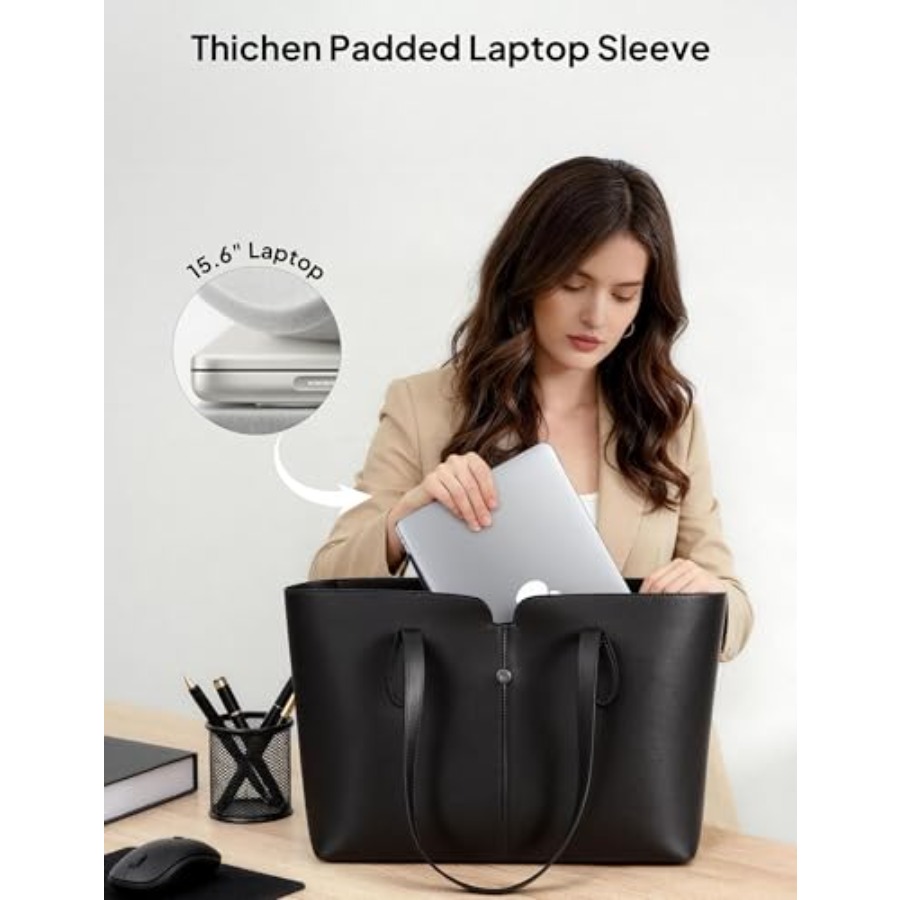 TOPEAST Laptop Tote Bag for Wo - огляд і ціна Laptop Sleeve Removable