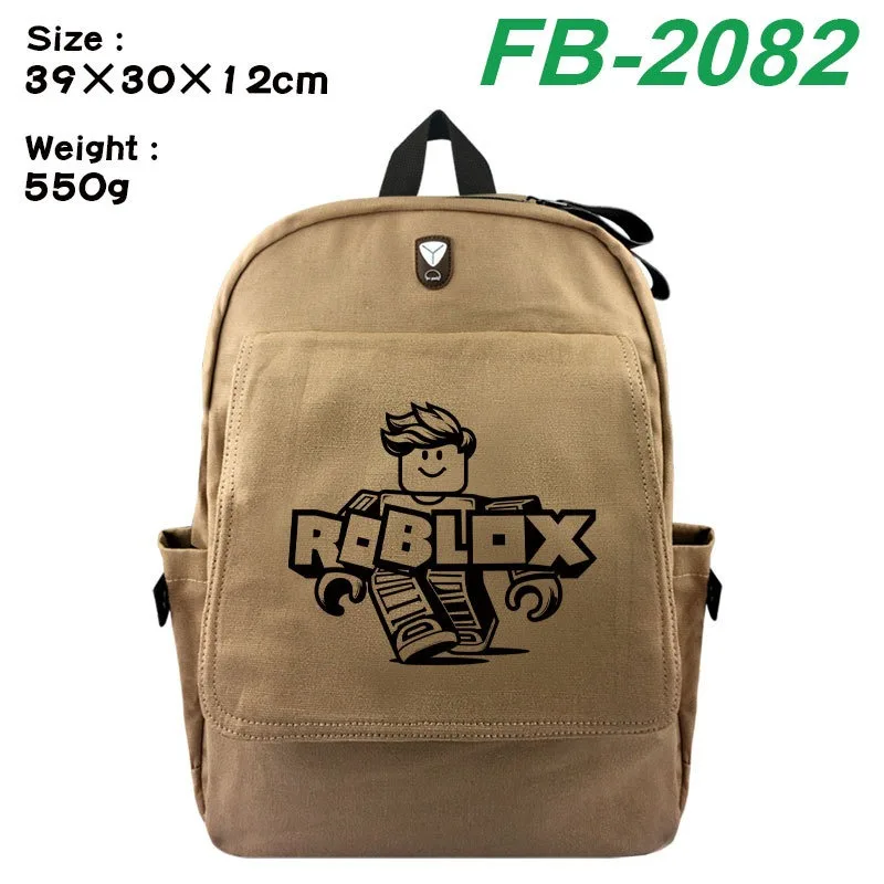 Roblox Fashion Digital Print A - огляд і ціна Canvas Backpack Casual