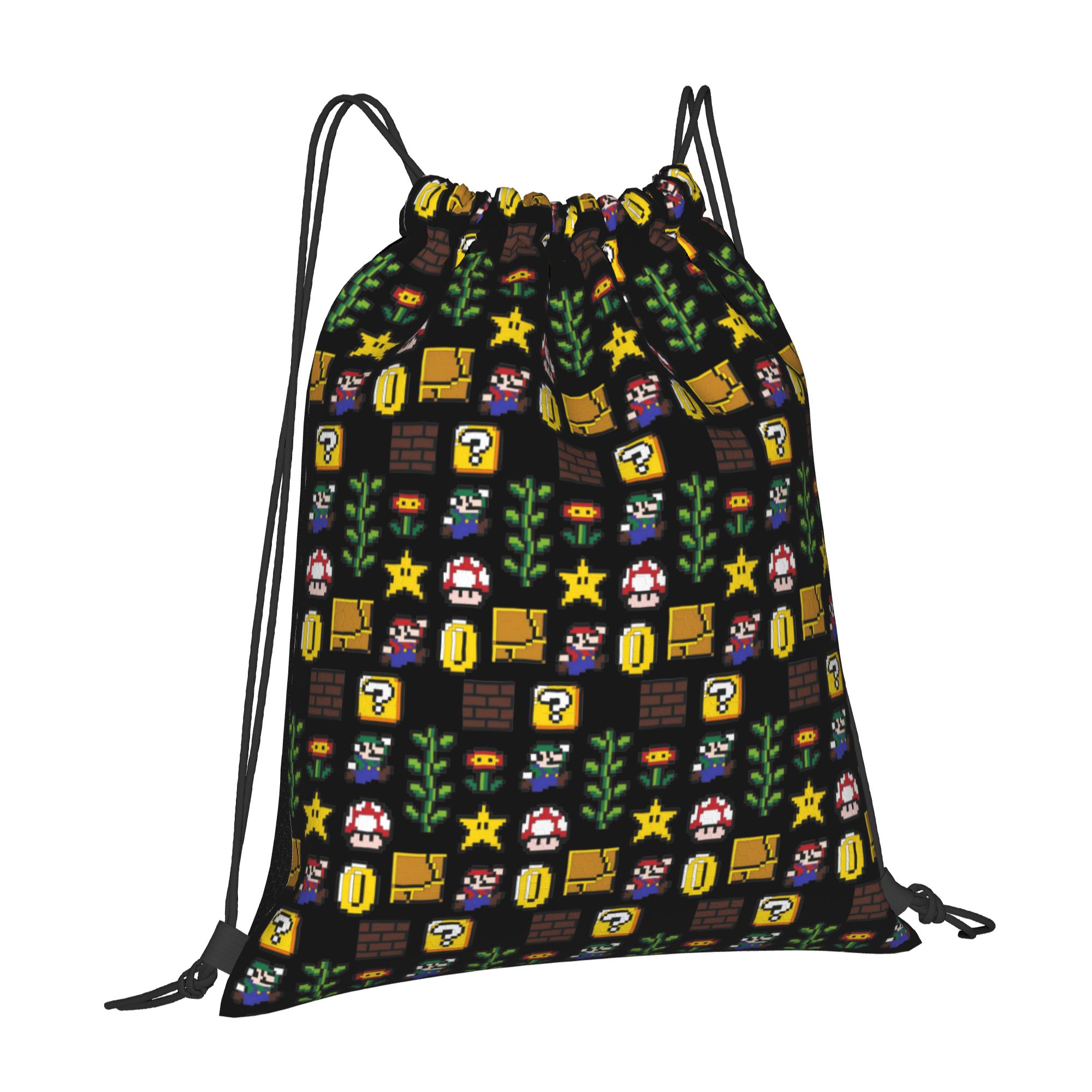 Custom M-Marioed Drawstring Ba - огляд і ціна Drawstring Gym Bag