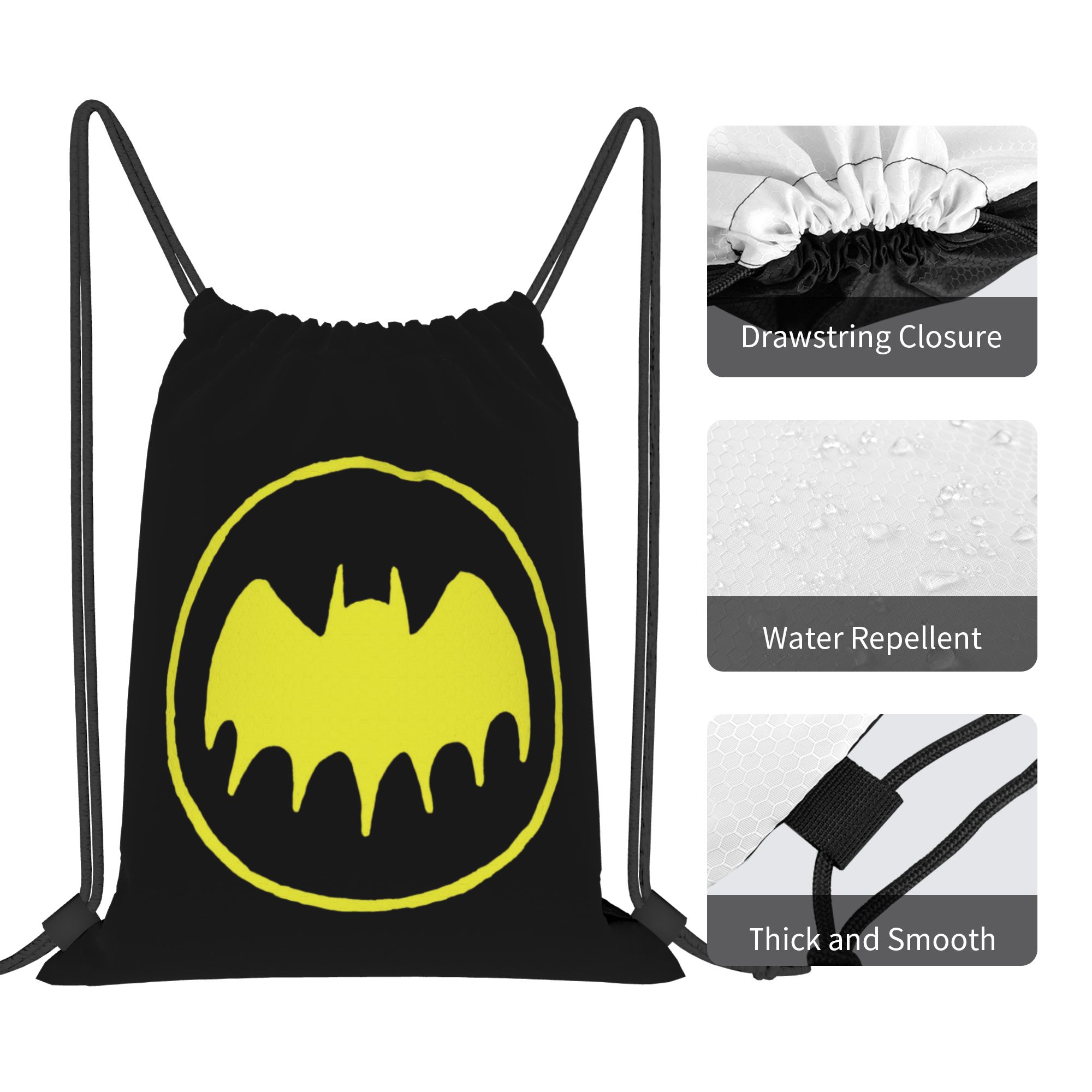 Yellow Circle Logo Backpack Dr - огляд і ціна Drawstring Gym Bag