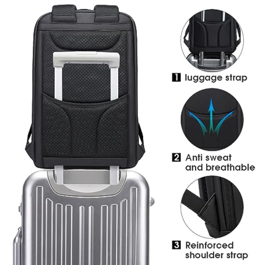 Business Smart Backpack Waterp - огляд і ціна Laptop Backpack 15.6