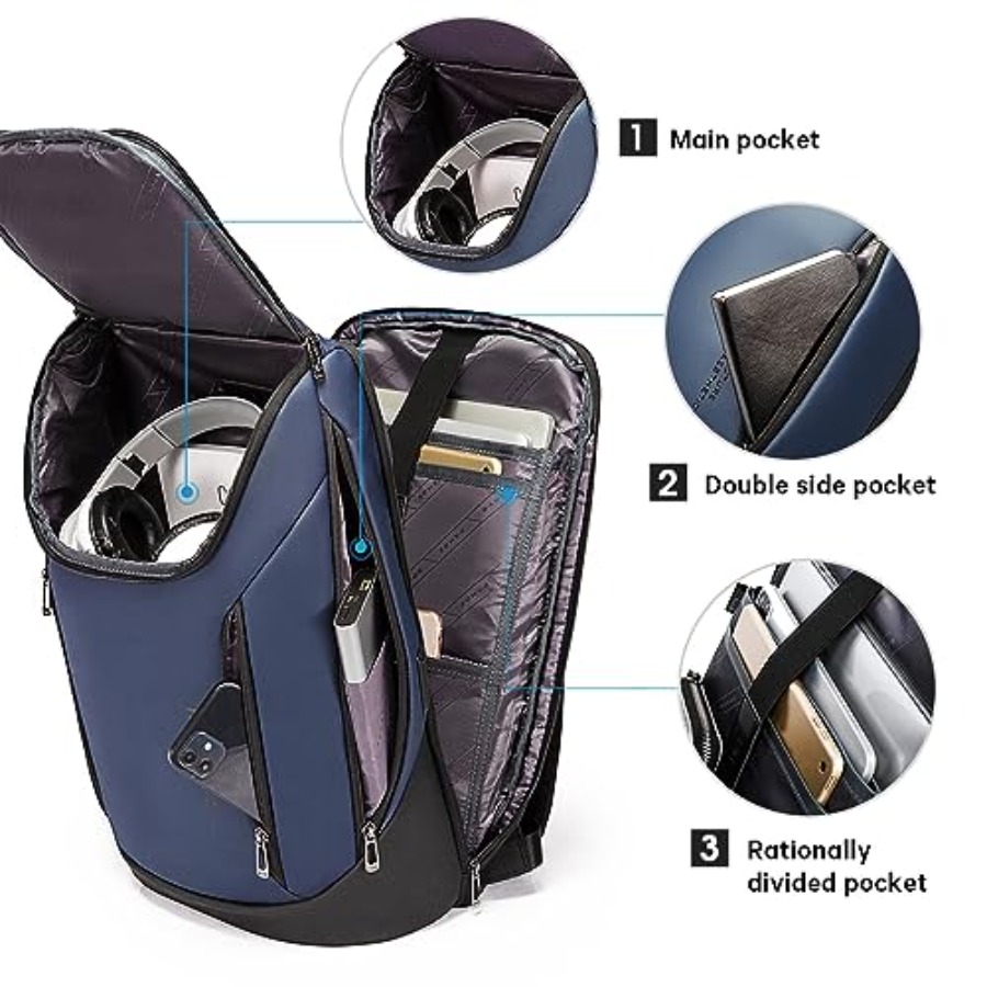Business Smart Backpack Waterp - огляд і ціна Laptop Backpack 15.6