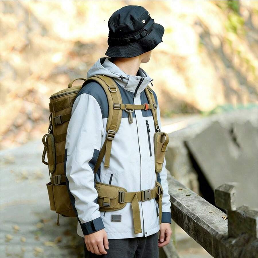 Large Capacity Tactical Backpa - огляд і ціна Hiking Backpack Waterproof