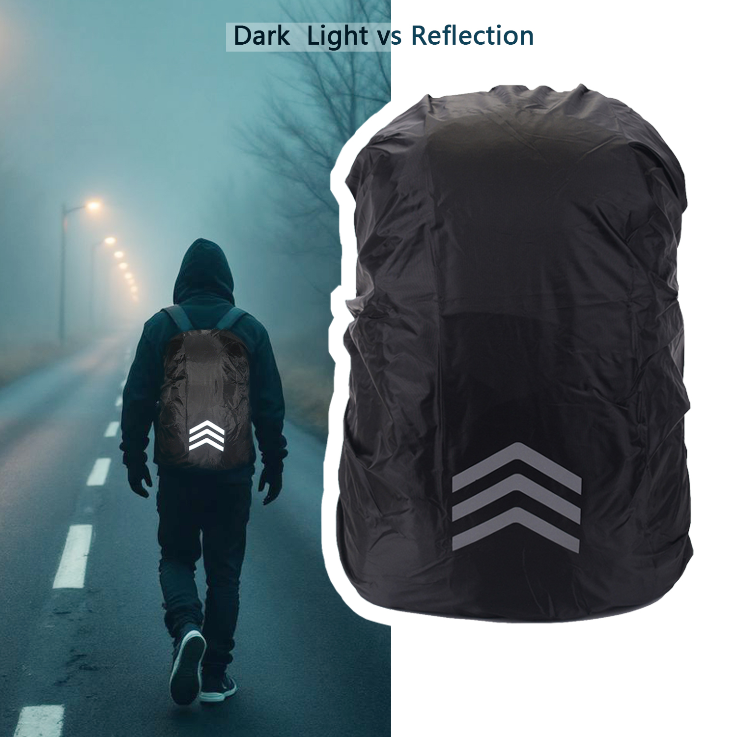 10-55L Waterproof Backpack Cas - огляд і ціна Rain Cover Backpack