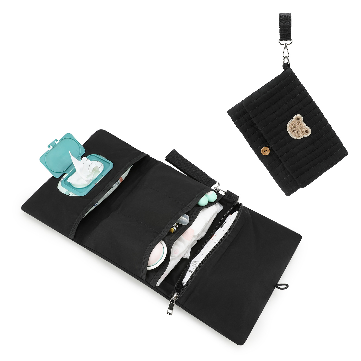 Foldable Diaper Organizer Bag  - огляд і ціна Backpack Diaper Bag