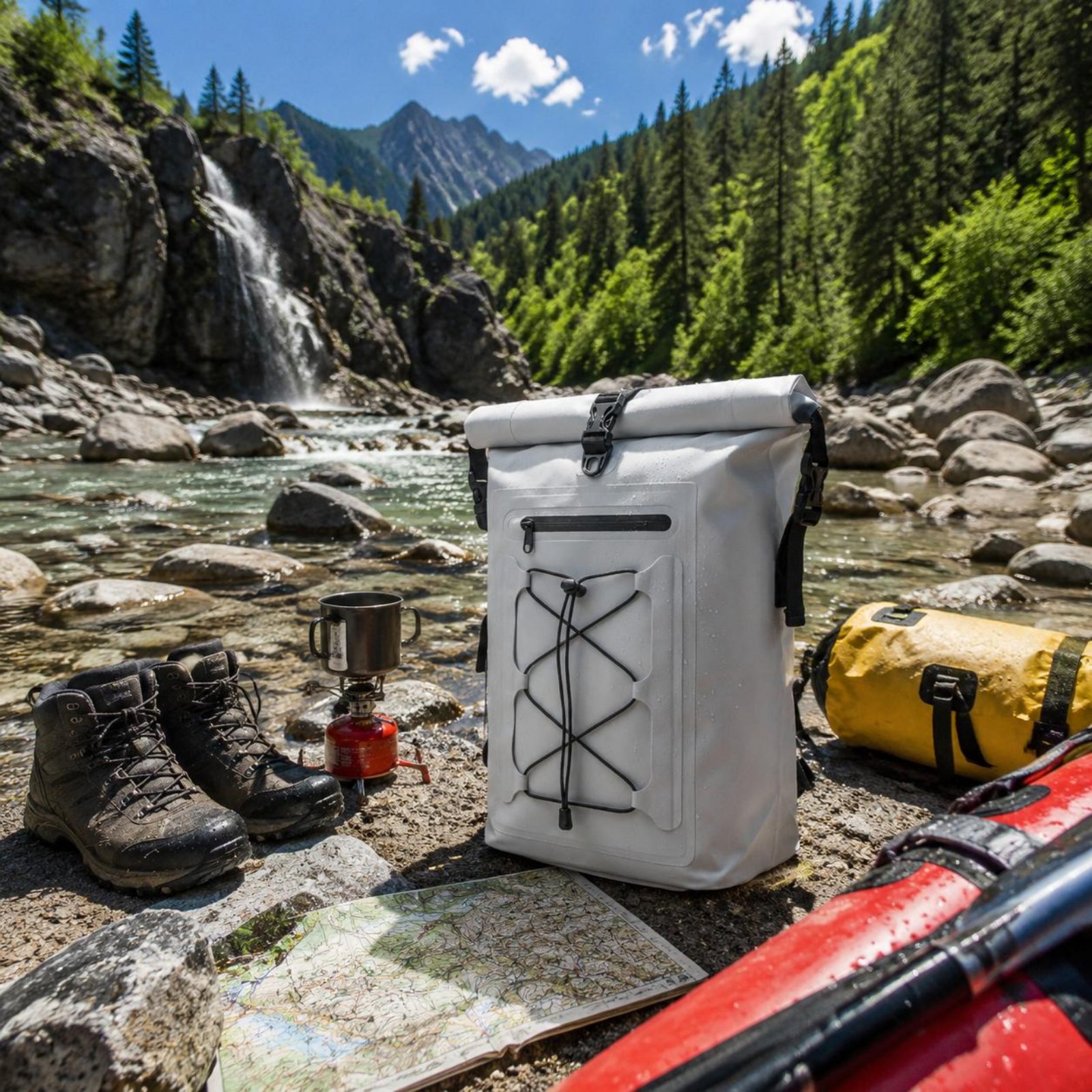 Rafting Dry Pack Large Capacit - огляд і ціна Hiking Backpack Waterproof