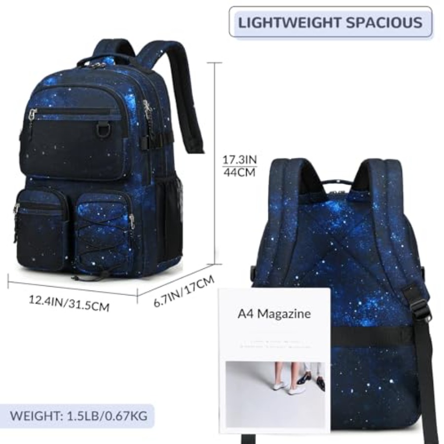 Multi-Pocket Backpack for Trav - огляд і ціна Laptop Backpack 15.6
