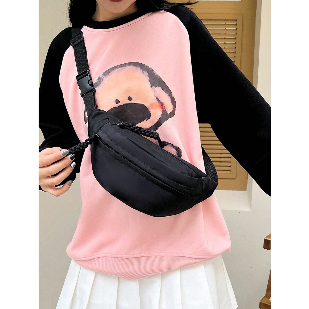 Large Capacity Nylon Chest Bag - огляд і ціна Sling Backpack Shoulder