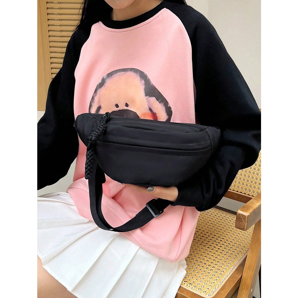 Large Capacity Nylon Chest Bag - огляд і ціна Sling Backpack Shoulder