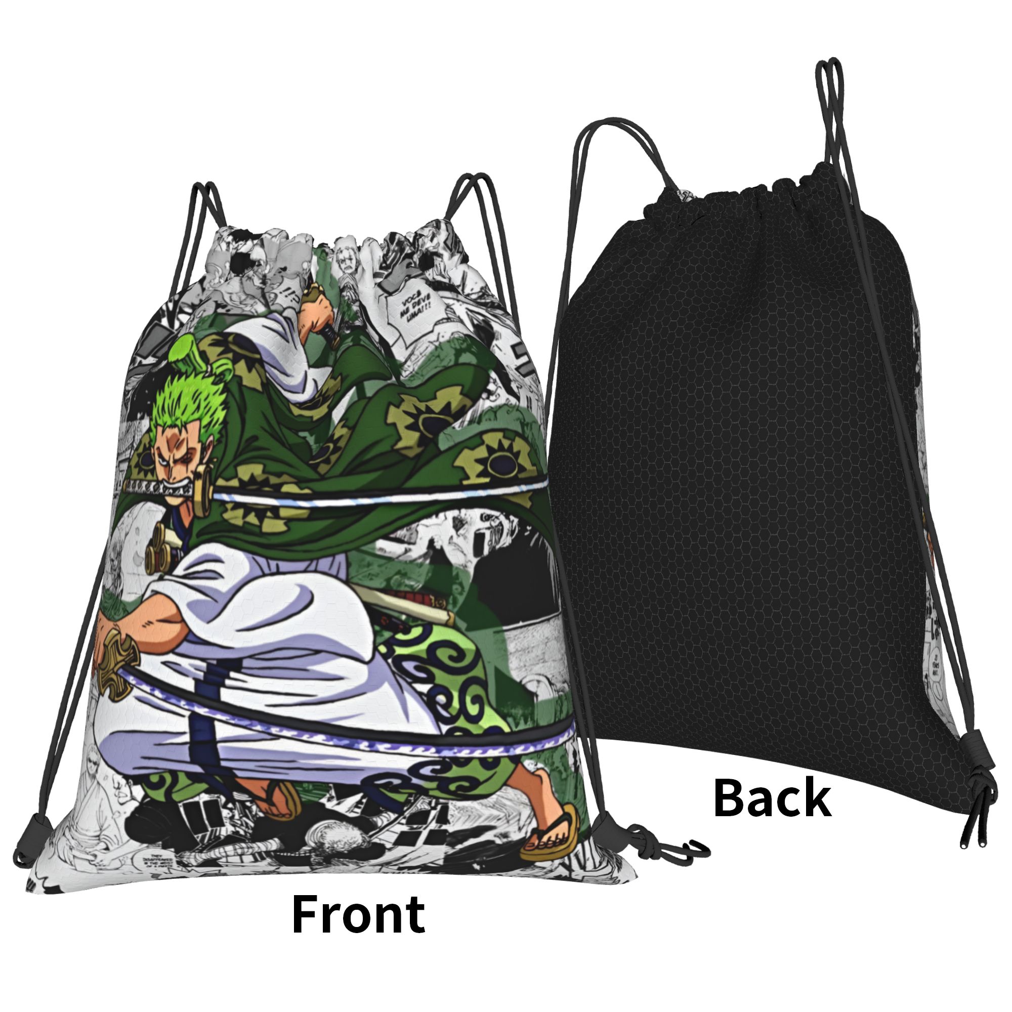 Custom Zoro O-One P-Piece Draw - огляд і ціна Drawstring Gym Bag