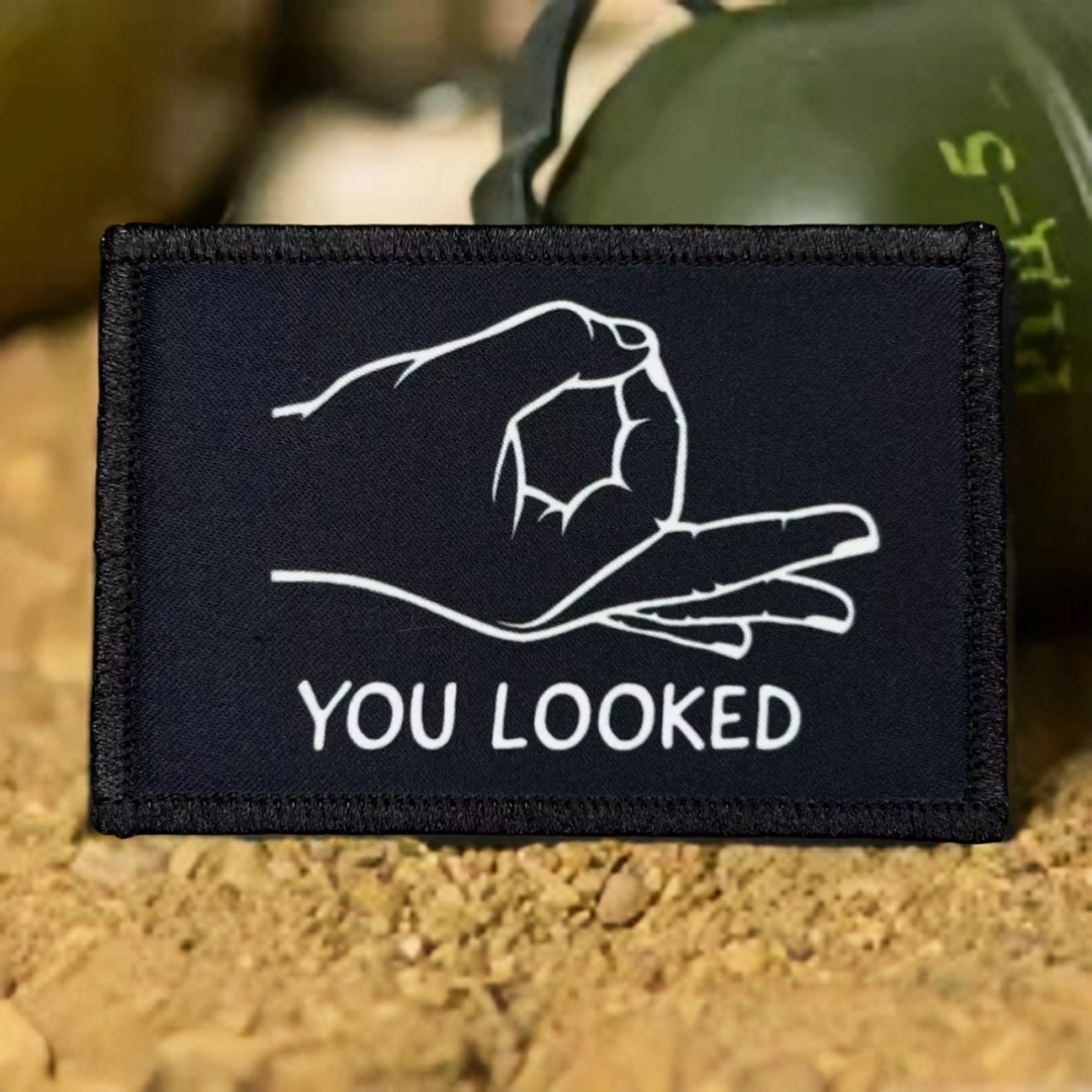 You Looked Morale Badge Patche - огляд і ціна Urban Backpack Tactical