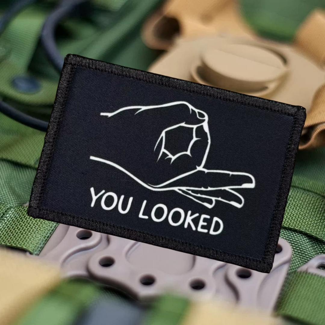 You Looked Morale Badge Patche - огляд і ціна Urban Backpack Tactical