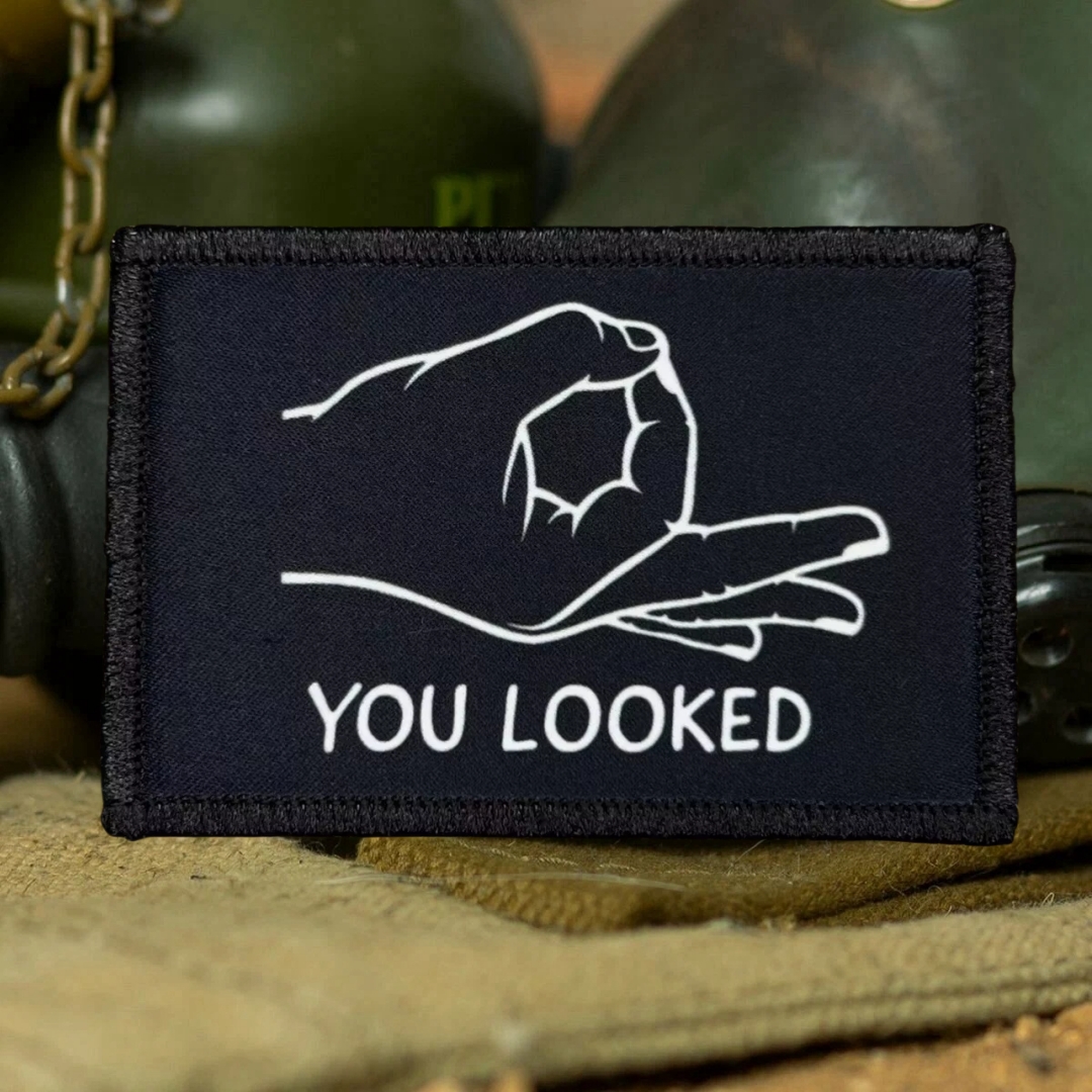 You Looked Morale Badge Patche - огляд і ціна Urban Backpack Tactical