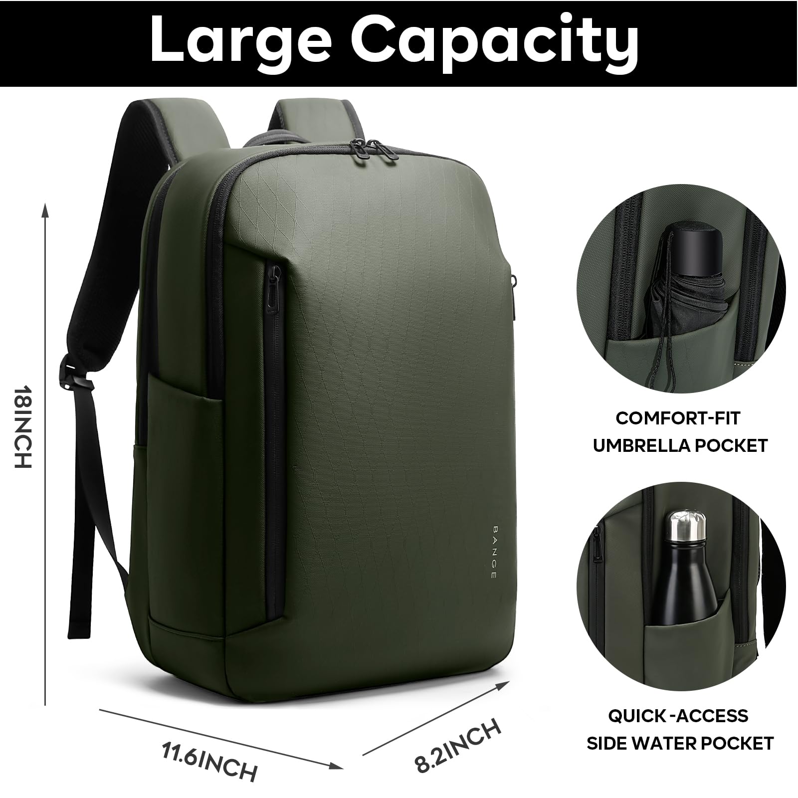 BANGE Fashion Simple Design Wo - огляд і ціна Travel Backpack Anti Theft