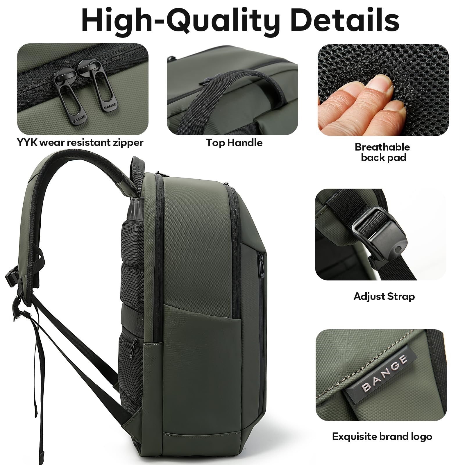 BANGE Fashion Simple Design Wo - огляд і ціна Travel Backpack Anti Theft