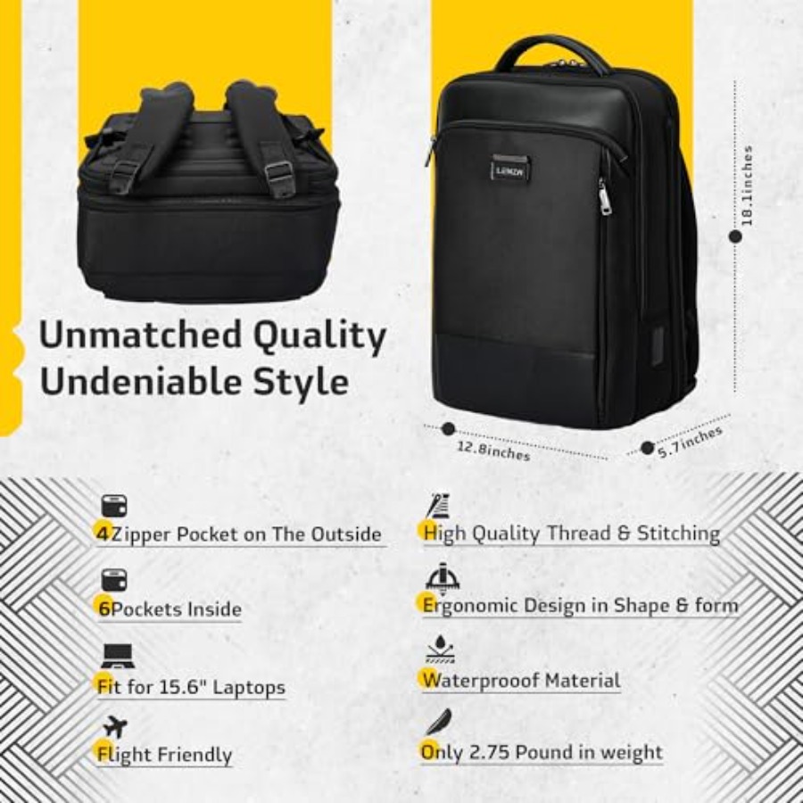Laptop Business Backpack for M - огляд і ціна Laptop Backpack 15.6