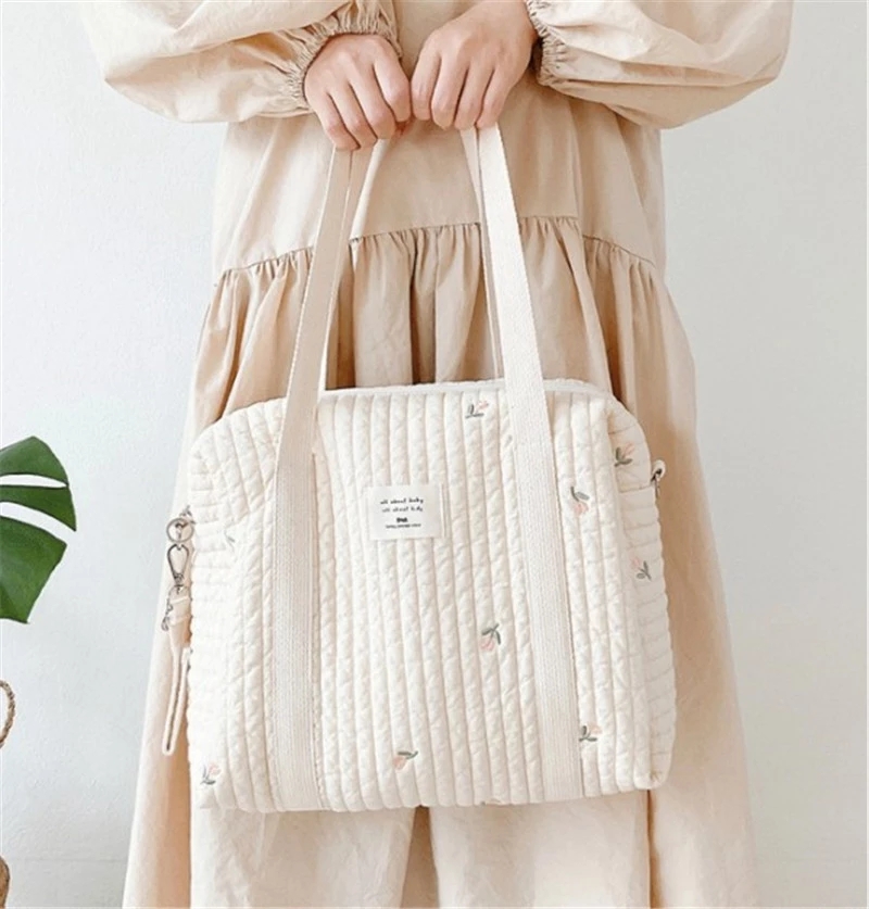 Embroidered Mommy Bag Handbag  - огляд і ціна Backpack Diaper Bag