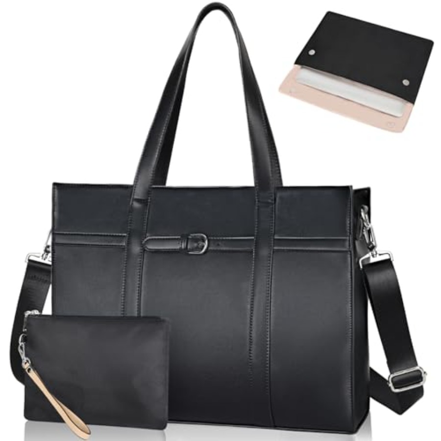 ESTARER Women's Laptop Leather - огляд і ціна Laptop Sleeve Removable