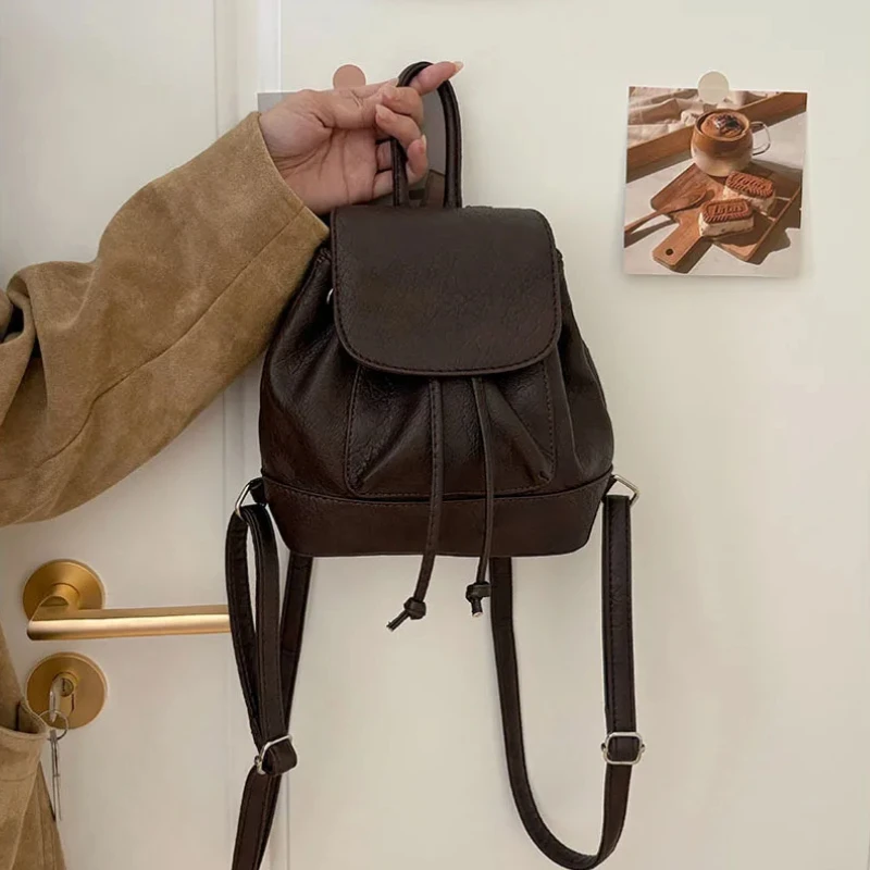 Small Fashion Backpacks School - огляд і ціна Leather Backpack Vintage