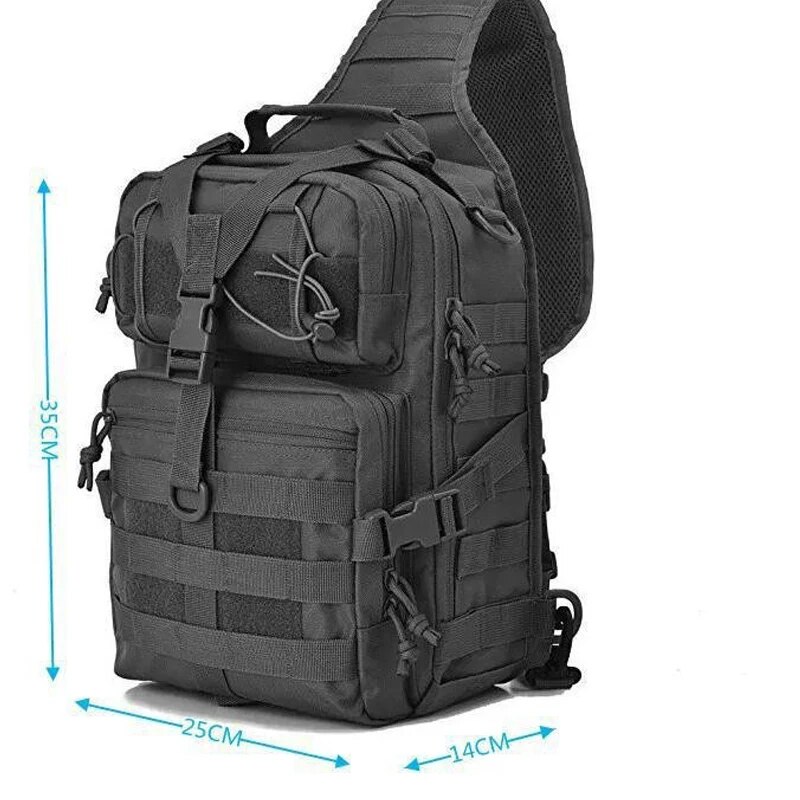 Camouflage Tactical Crossbody  - огляд і ціна Hiking Backpack Waterproof