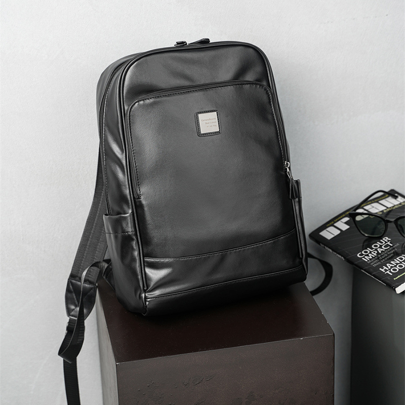 Man's PU Leather Backpack Exec - огляд і ціна Leather Backpack Vintage