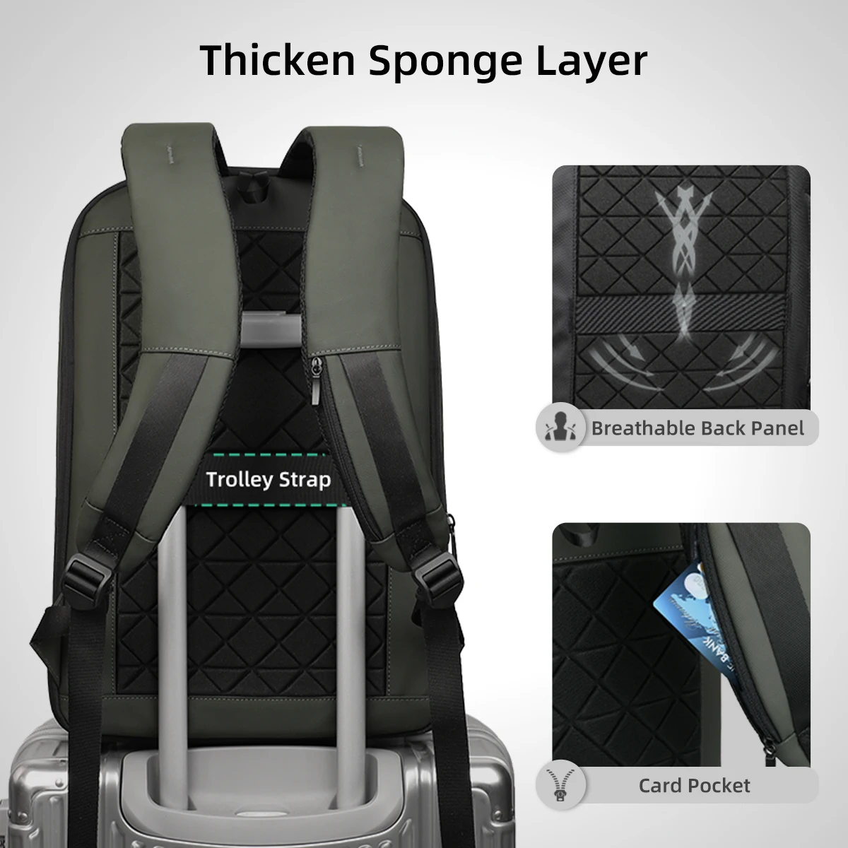 HK Expandable Business Backpac - огляд і ціна Laptop Backpack 15.6