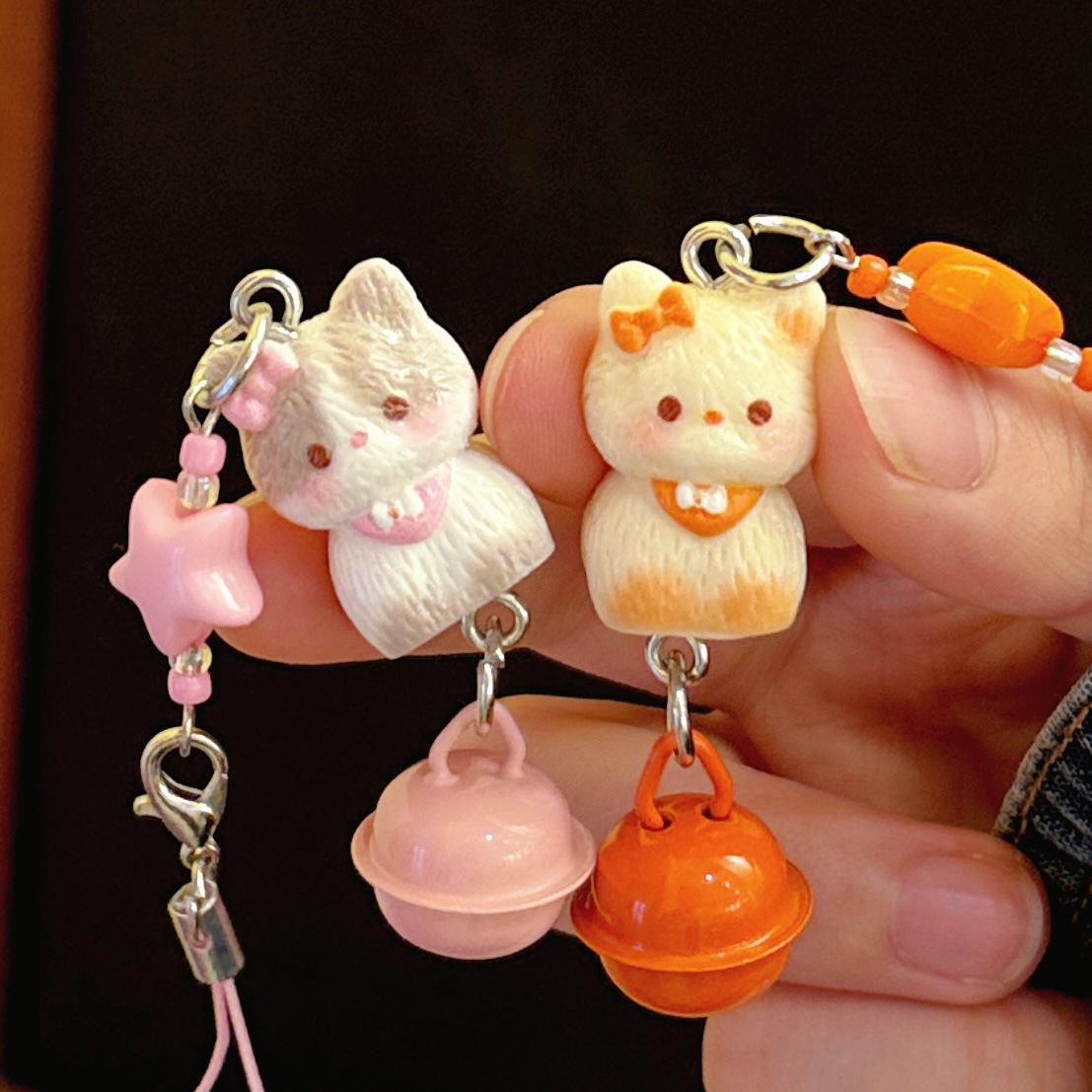 Mini Cute Handmade Resin Kitte - огляд і ціна Mini Backpack Purse