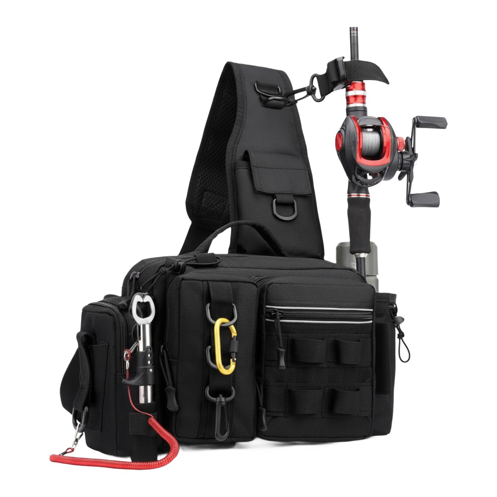 Fishing Backpack with Rod Hold - огляд і ціна Hiking Backpack Waterproof