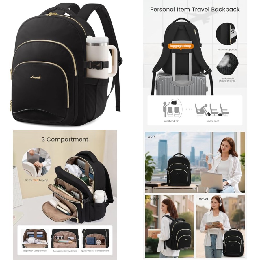 Laptop Backpack for Women, Wor - огляд і ціна School Backpack Teen