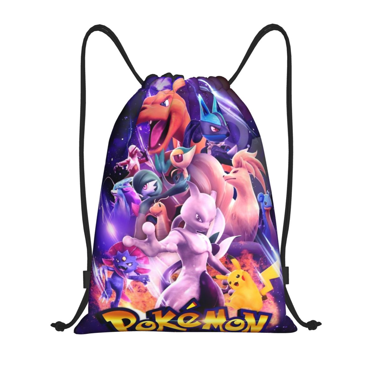 Cute Cartoon Manga Poke-Mon Ba - огляд і ціна Drawstring Gym Bag