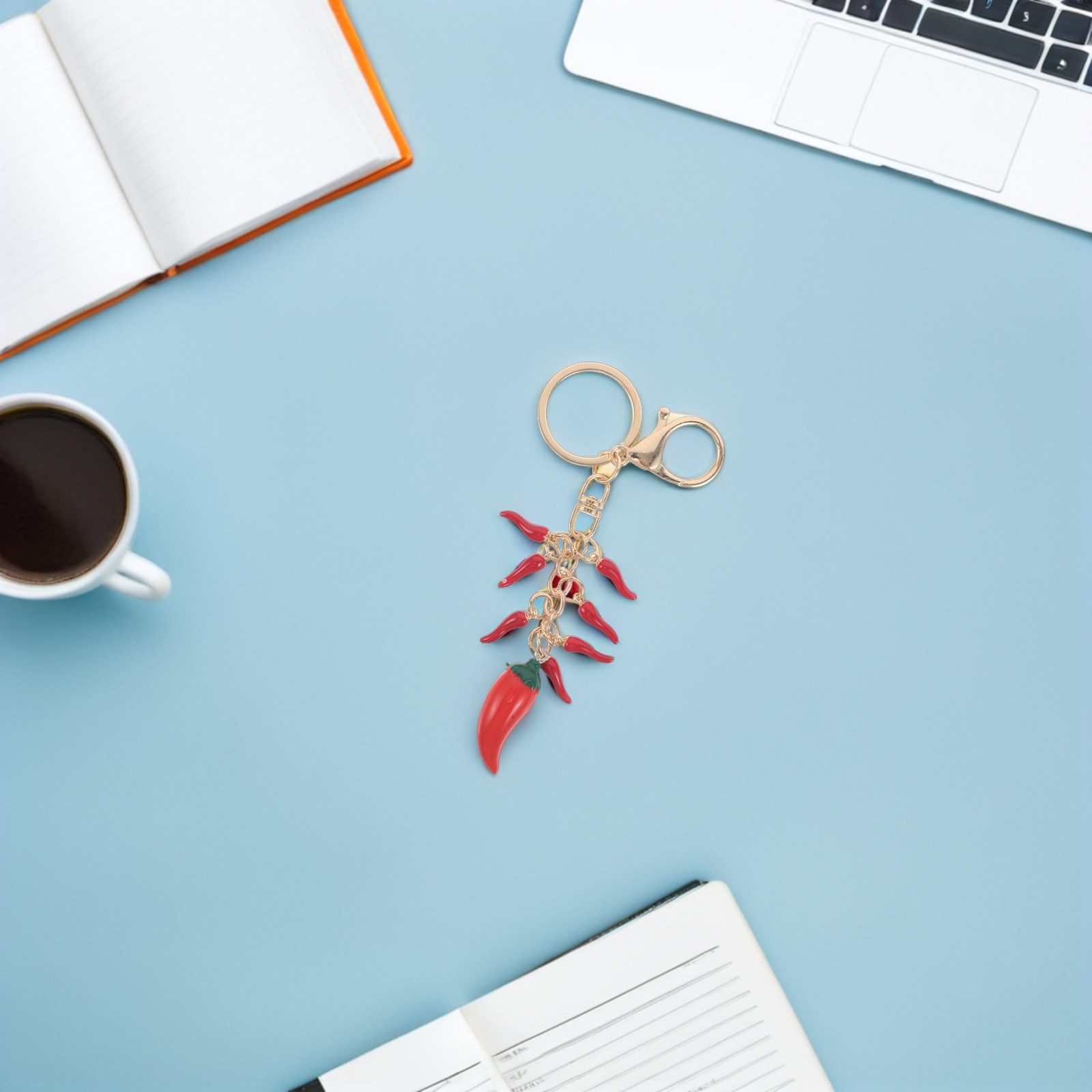 2Pcs Red Chili Pepper Keychain - огляд і ціна Mini Backpack Purse
