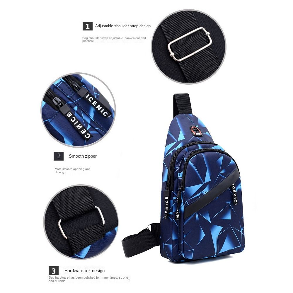 Fashion 2-Layer Chest bag Trav - огляд і ціна Sling Backpack Shoulder