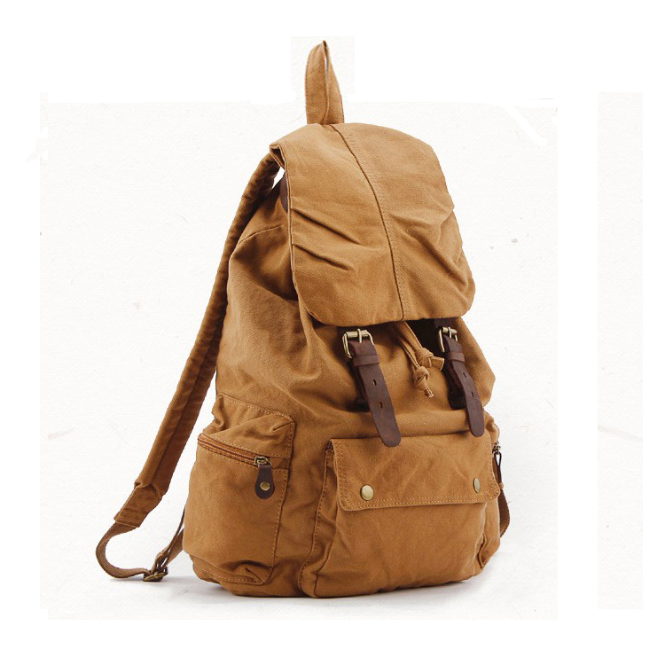Fashion Vintage Leather milita - огляд і ціна Rucksack Military Style