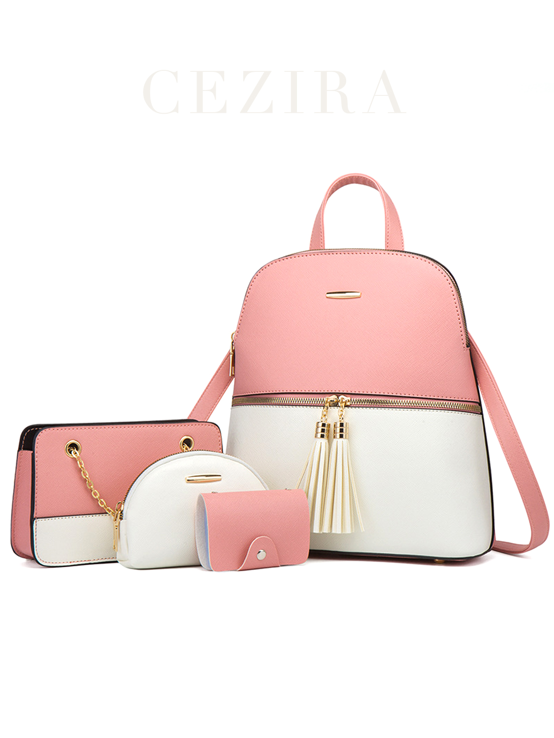 4 PCS Bags Set Women's Fashion - огляд і ціна Mini Backpack Purse