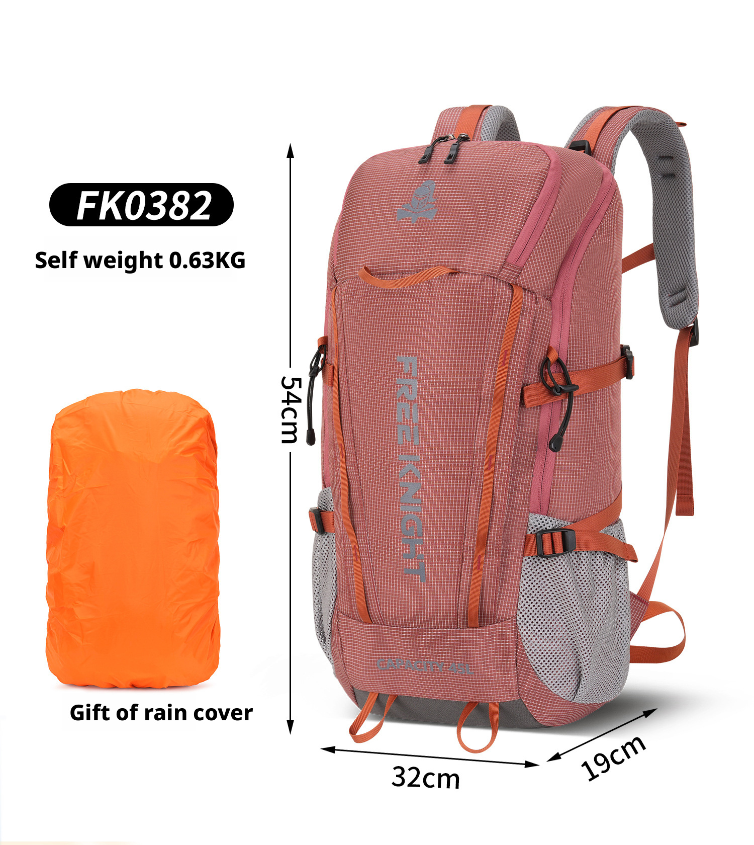 2026 New Arrival Brand FREE KN - огляд і ціна Rain Cover Backpack