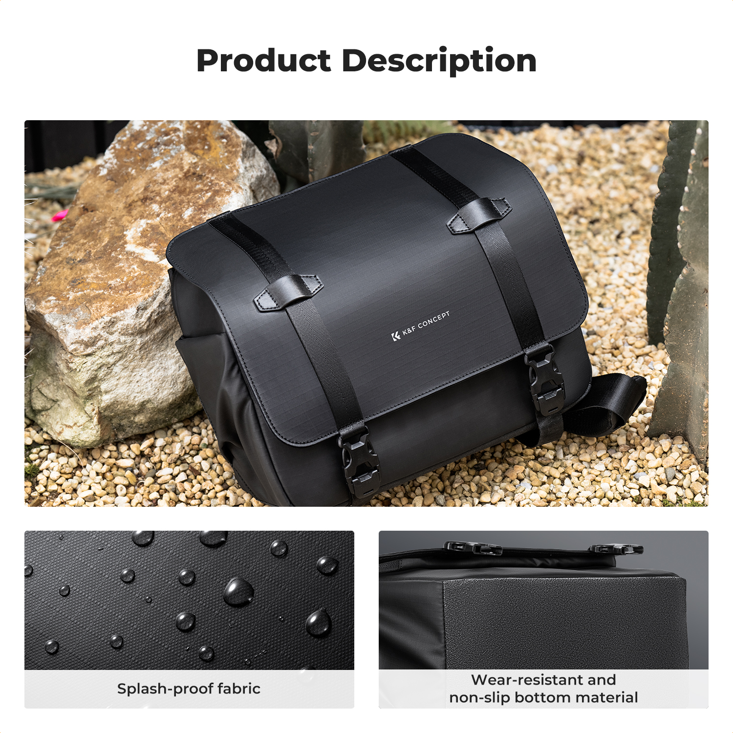 K&F CONCEPT 10L Camera Sling B - огляд і ціна Rain Cover Backpack
