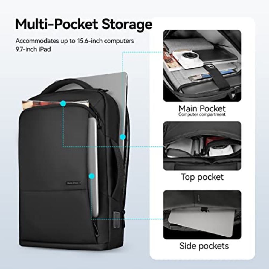 Slim Laptop Backpack for Men,  - огляд і ціна Laptop Backpack 15.6