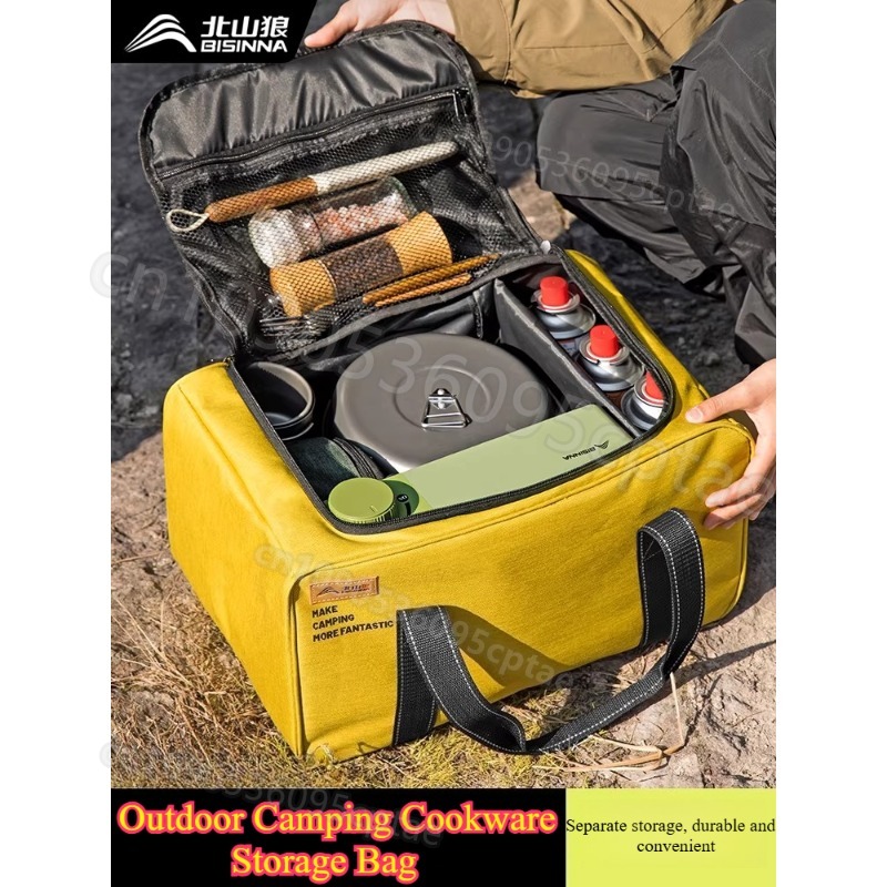 Portable Camping Cookware Set  - огляд і ціна Foldable Backpack Small