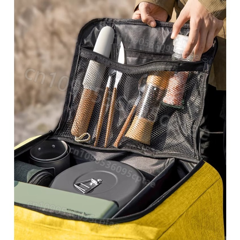 Portable Camping Cookware Set  - огляд і ціна Foldable Backpack Small